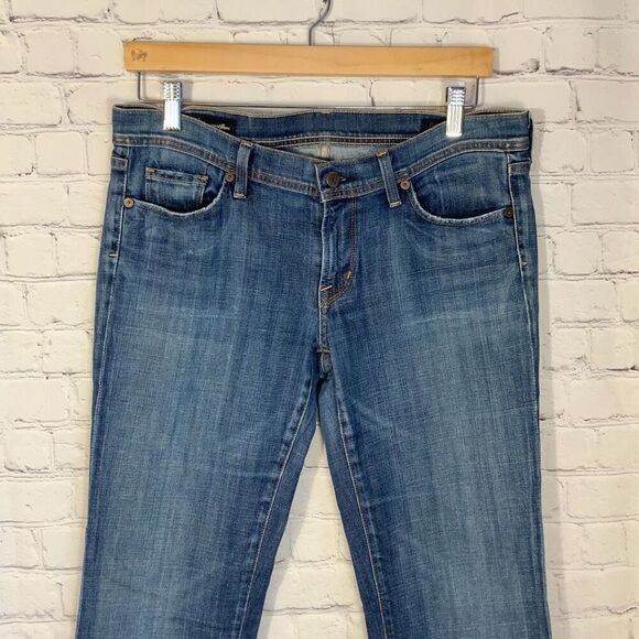 Citizens of Humanity Women Stretch Jeans Ingrid #002 Low Waist Flair size 30 - Picture 2 of 11